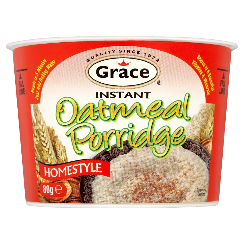 Grace Instant Oatmeal Porridge