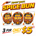 3 Rocket Spice Bun For $5