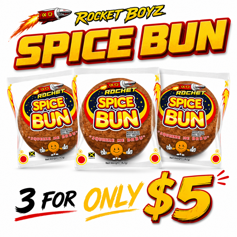3 Rocket Spice Bun For $5