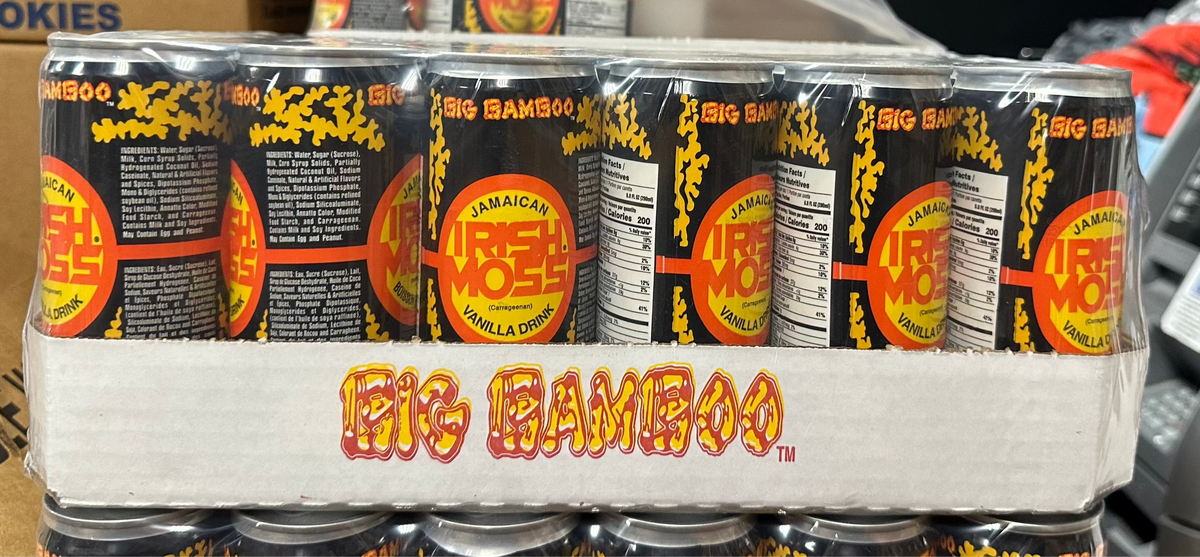 BIG BAMBOO IRISH MOSS VANILLA DRINK