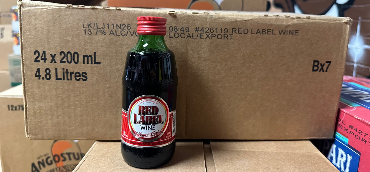 WRAY & NEPHEW RED LABEL WINE