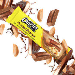 Charles Roasted Peanuts Chocolate Bar