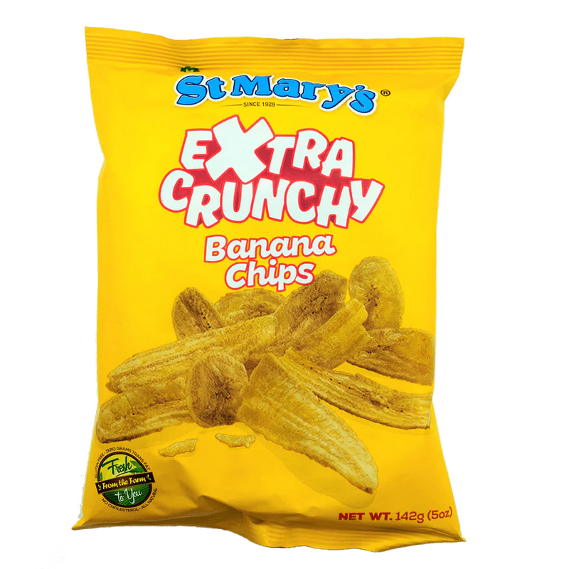 St. Mary's Banana Chips - Extra Crunchy