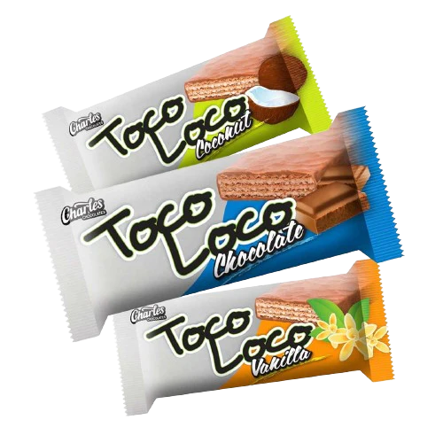 Toco Loco Chocolate Wafers (12)